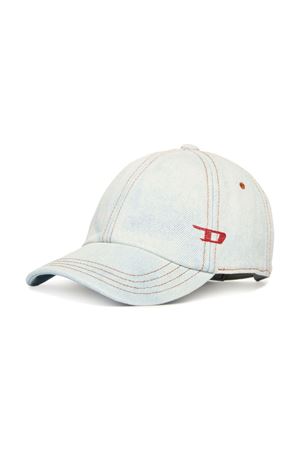 cappello in cotone azzurro DIESEL KIDS | J021340TFAGK01